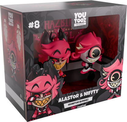 Alastor & Niffty Monitor Buddiez
