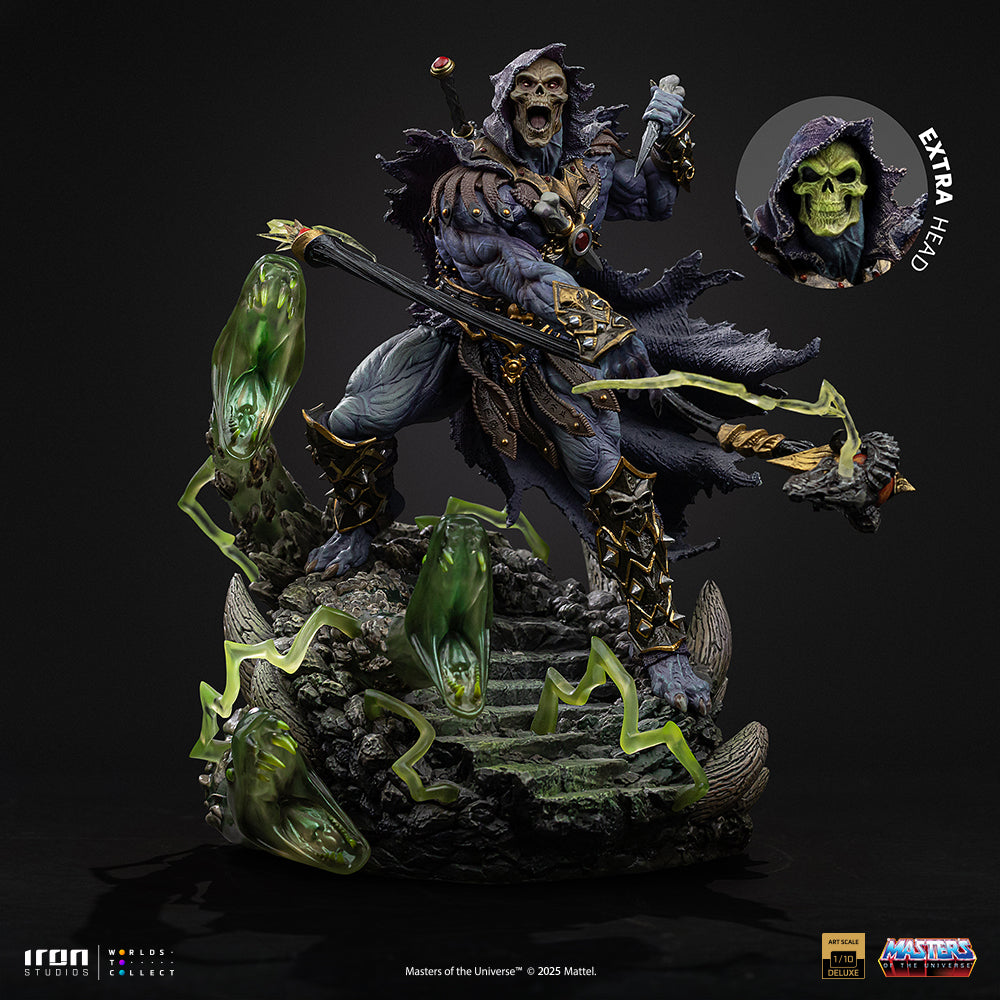 Skeletor Unleashed Statue - Masters of the Universe - Art Scale 1/10