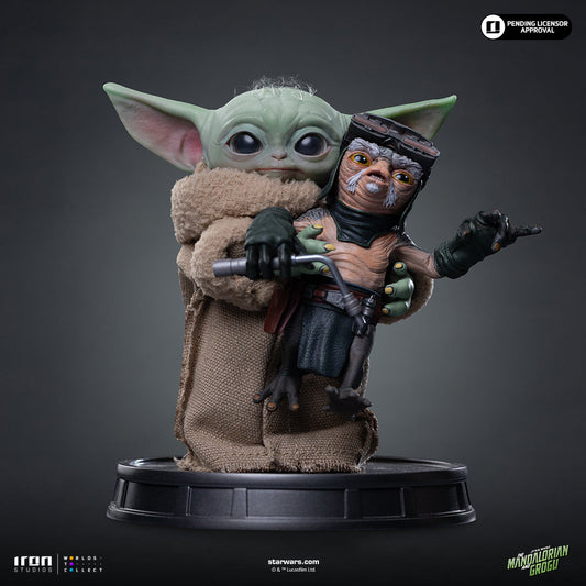 Statue Grogu No Squeezy – Mandalorian und Grogu Film – Grogu Kollektion – The Mandalorian & Grogu