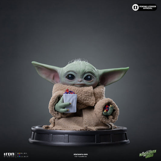 Statue Grogu Popcorn Time – Mandalorian und Grogu Film – Grogu Kollektion – The Mandalorian & Grogu