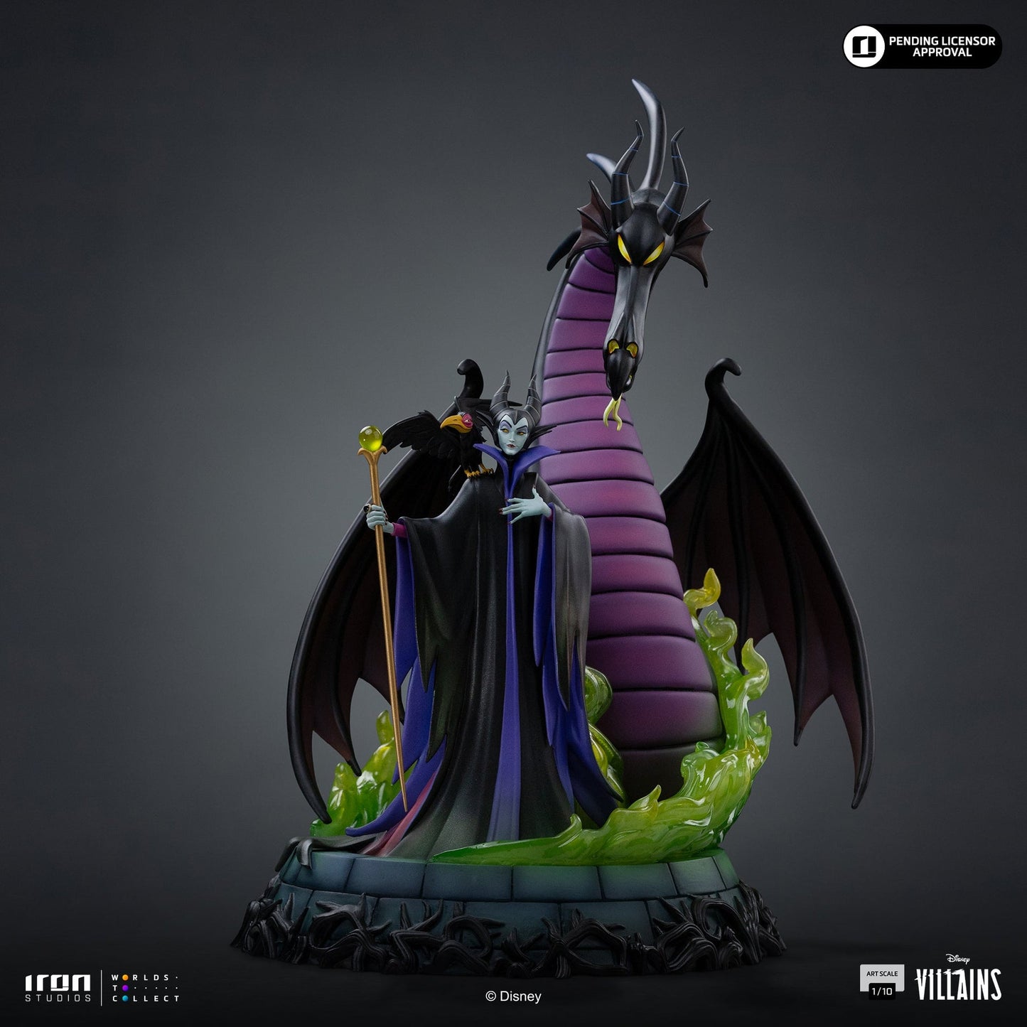 Statue Maleficent – Disney’s Villains – Art Scale 1/10 – Disney Classics