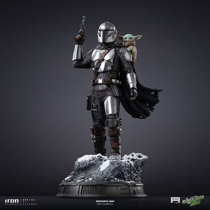 Statue Mandalorian and Grogu - The Mandalorian and Grogu Movie - Art Scale 1/10 - The Mandalorian & Grogu