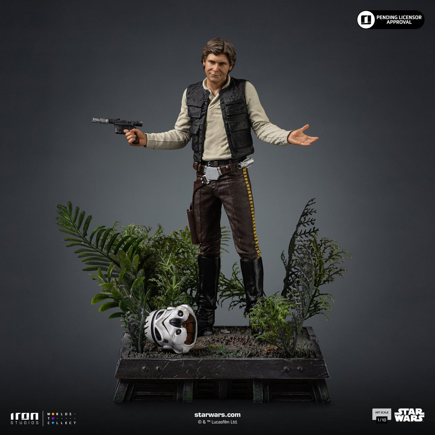 Han Solo Statue - Star Wars Episode VI - Art Scale 1/10