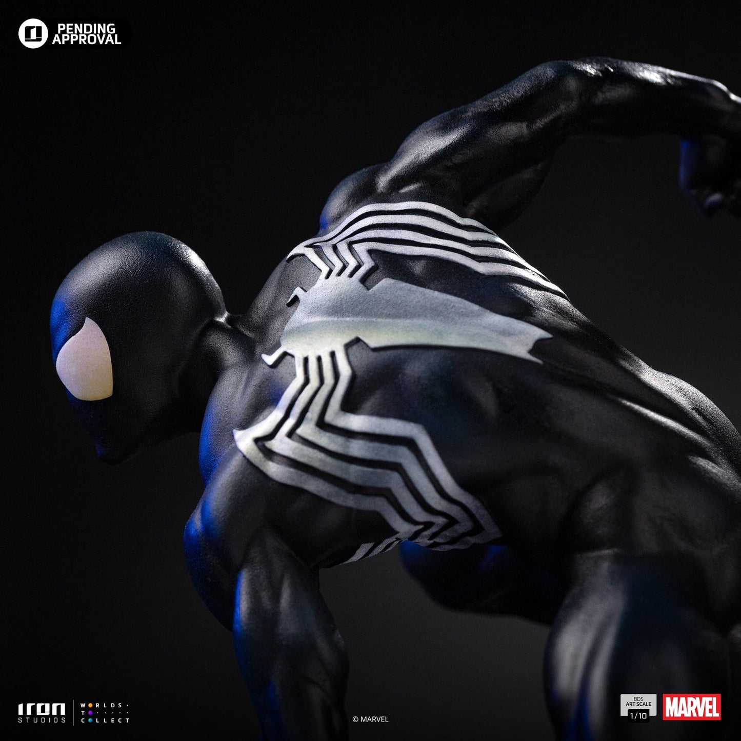Statue Spider-Man Black - Marvel Comics - BDS Art Scale 1/10