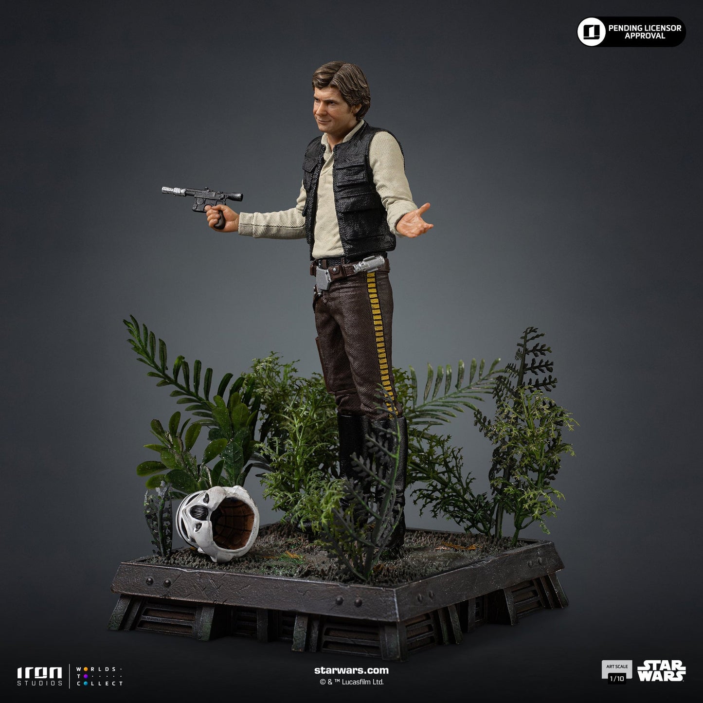 Han Solo Statue - Star Wars Episode VI - Art Scale 1/10