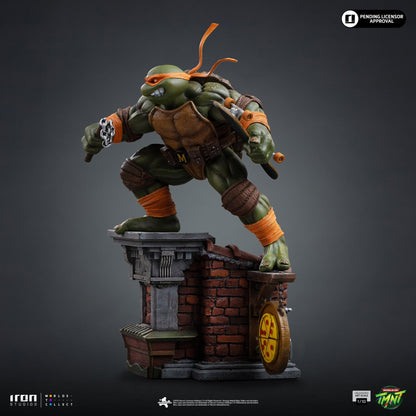 Statue Michelangelo Entfesselt - Teenage Mutant Ninja Turtles - Art Scale 1/10