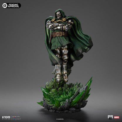 Statue Doctor Doom - Infinity Gauntlet Diorama - Art Scale 1/10 - The Fantastic Four