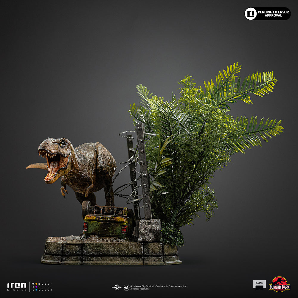Statue T-Rex Breakout Set A - Jurassic Park - Icons