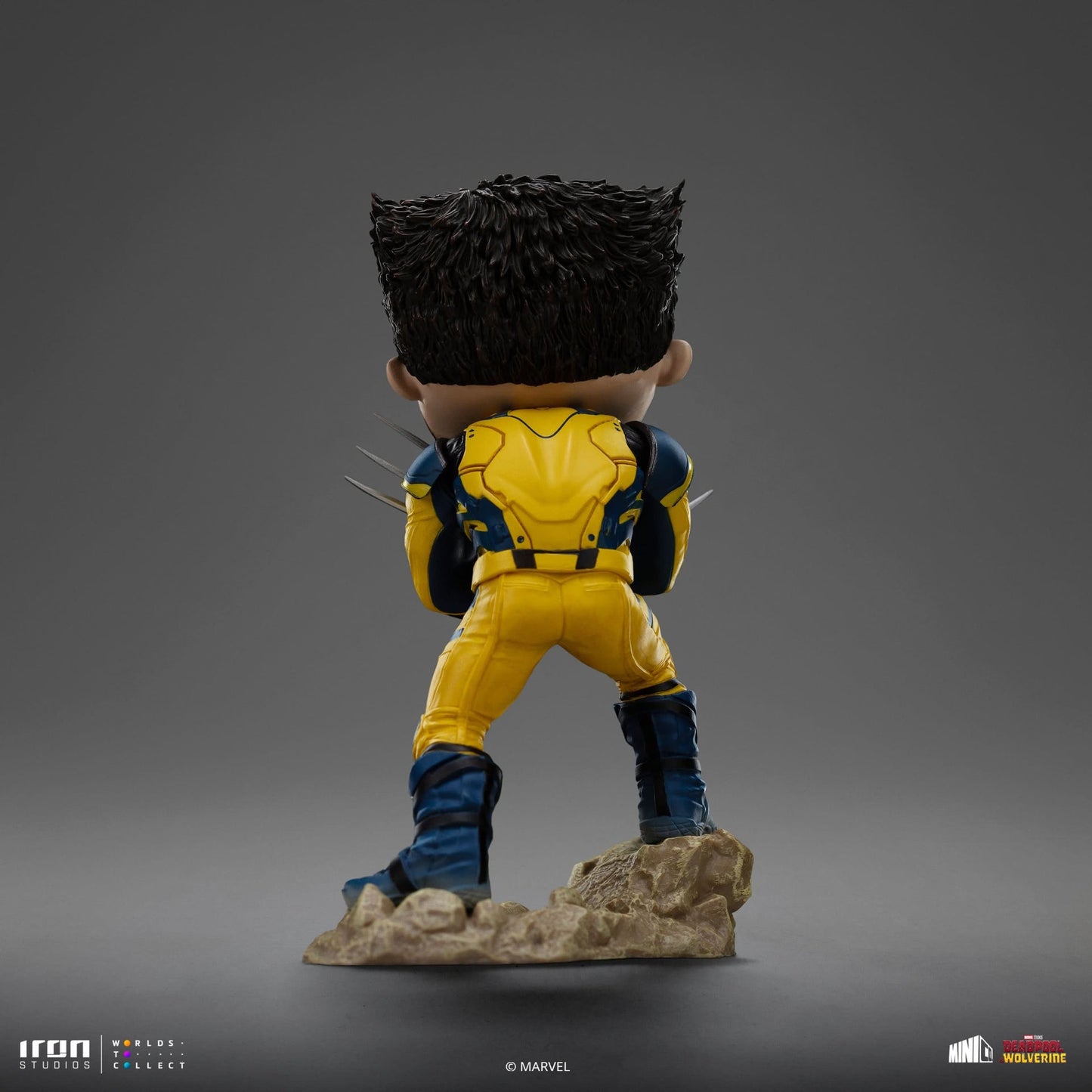 Figurine Deadpool, Wolverine and Headpool (Unmasked) - Deadpool & Wolverine - Mini Co.