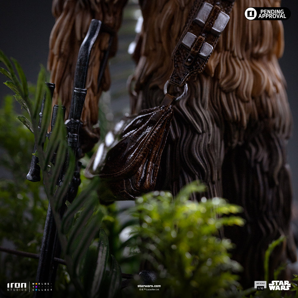 Statue Chewbacca and Tokkat - Star Wars - Art Scale 1/10