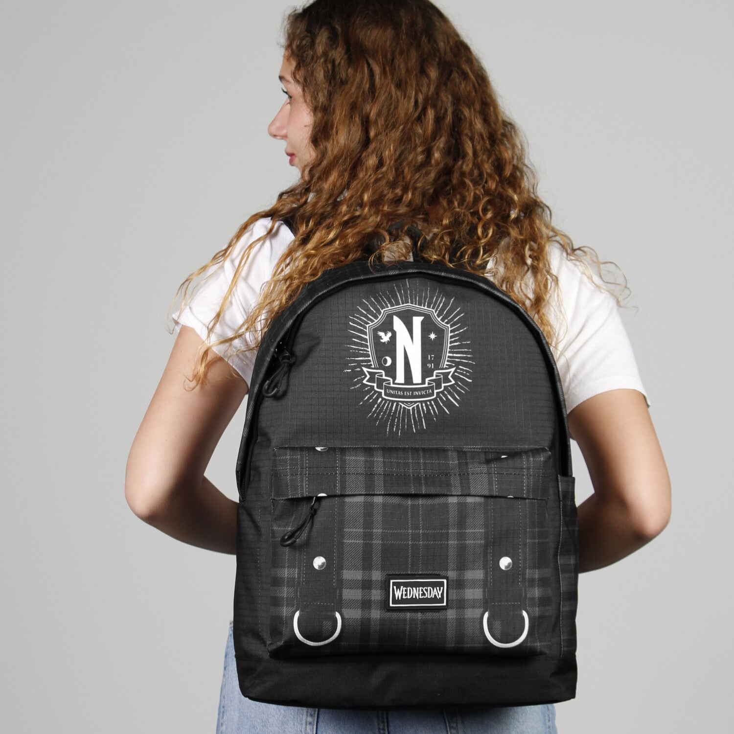 Sac à Dos HS PLUS Wednesday « Chains » – Noir