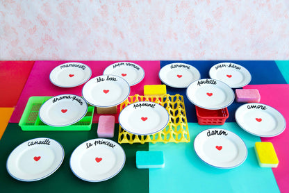 Assiette La Famille S’éclate - Super-Héros