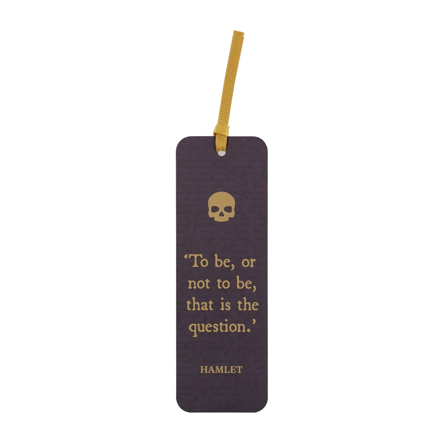 Marque-page papier Shakespeare - Hamlet