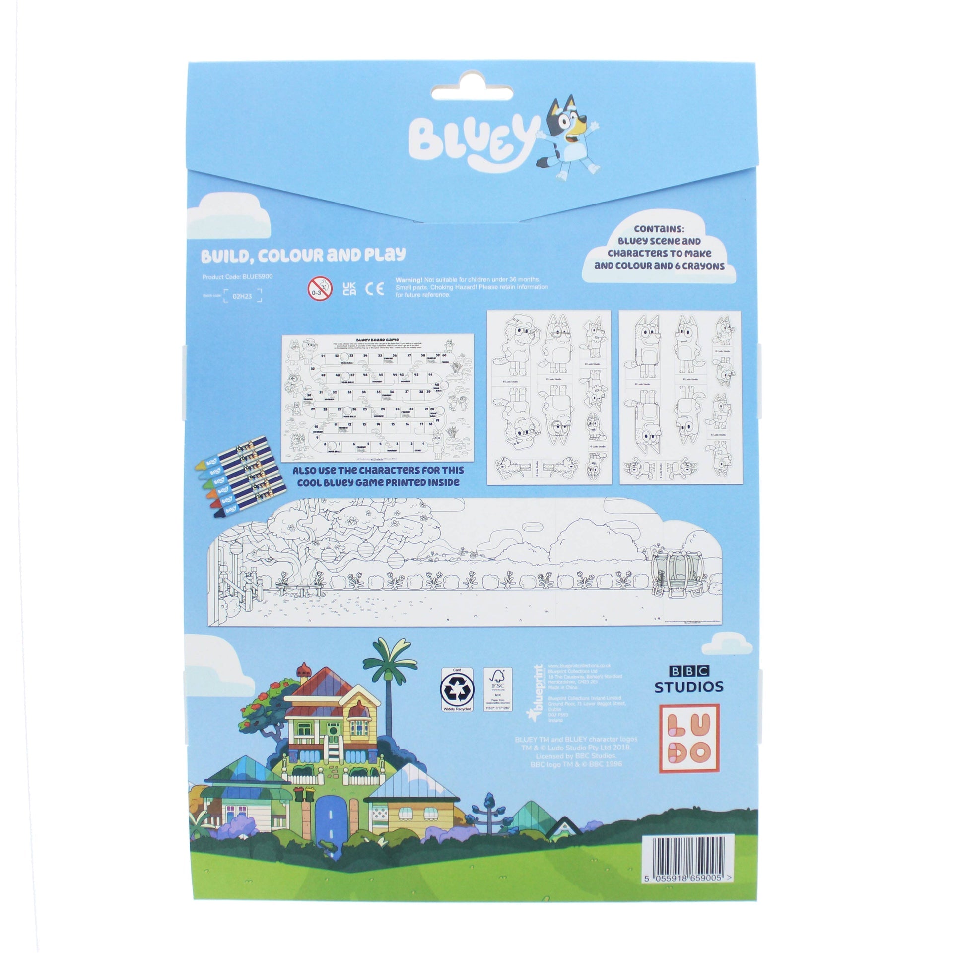 Bluey – Build, Colour and Play | Blueprint Collections – vue 2