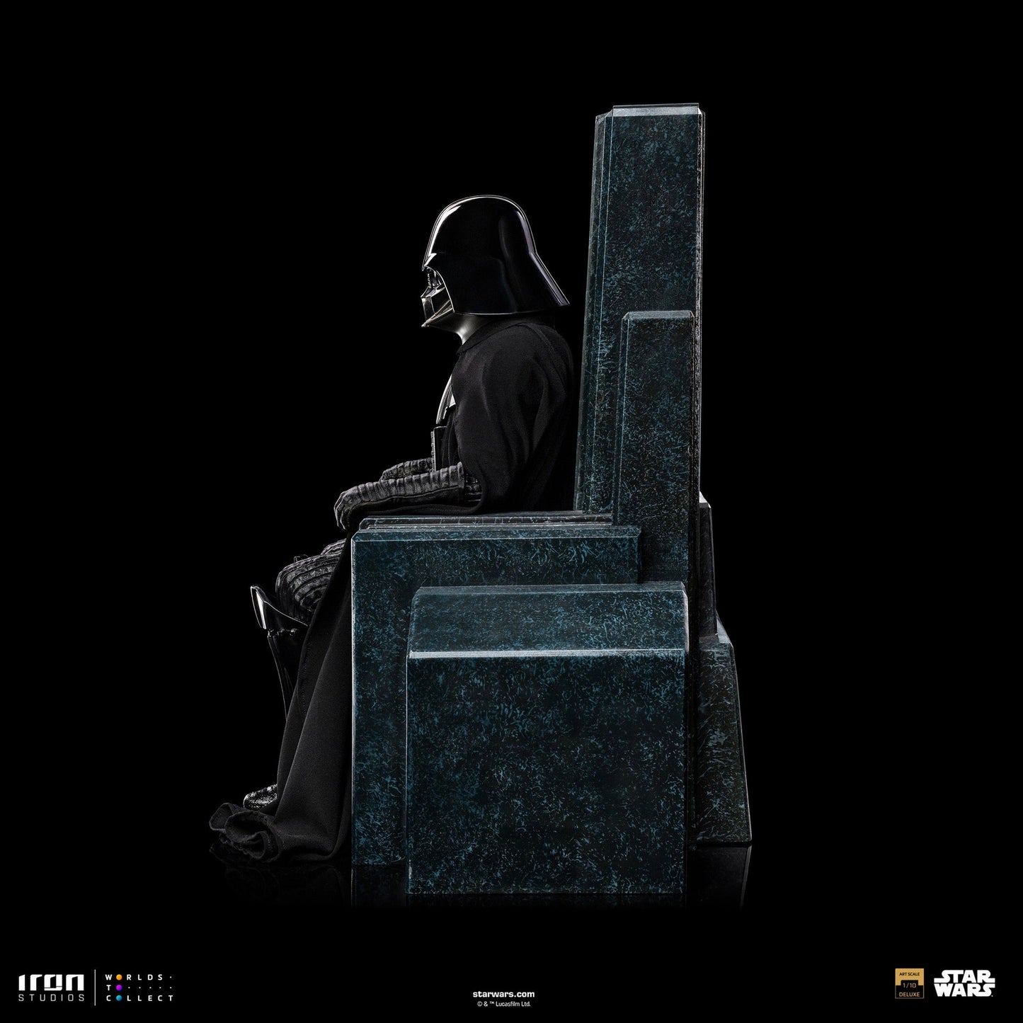Statue Darth Vader on Throne - Star Wars: Obi-Wan Kenobi Series - Art Scale 1/10