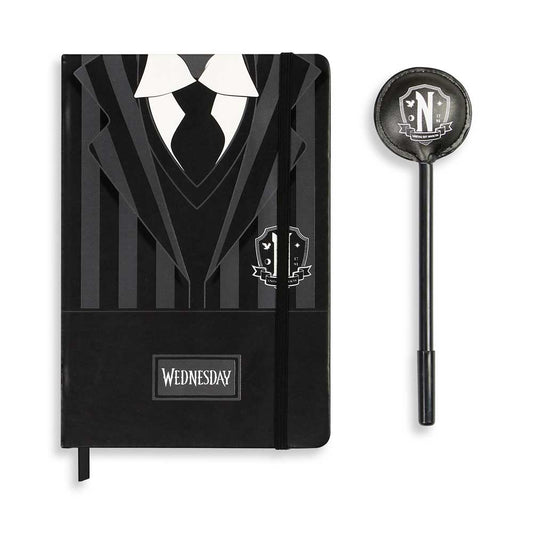 Coffret Journal + Stylo Wednesday « Uniform »