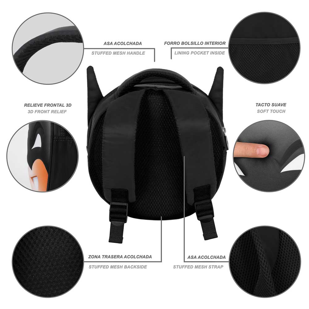 Sac à Dos Emoji DC Comics Batman « Send »