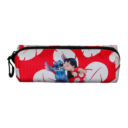 Trousse Carrée FAN 2.2 Disney Lilo & Stitch « Kiss » – Rouge