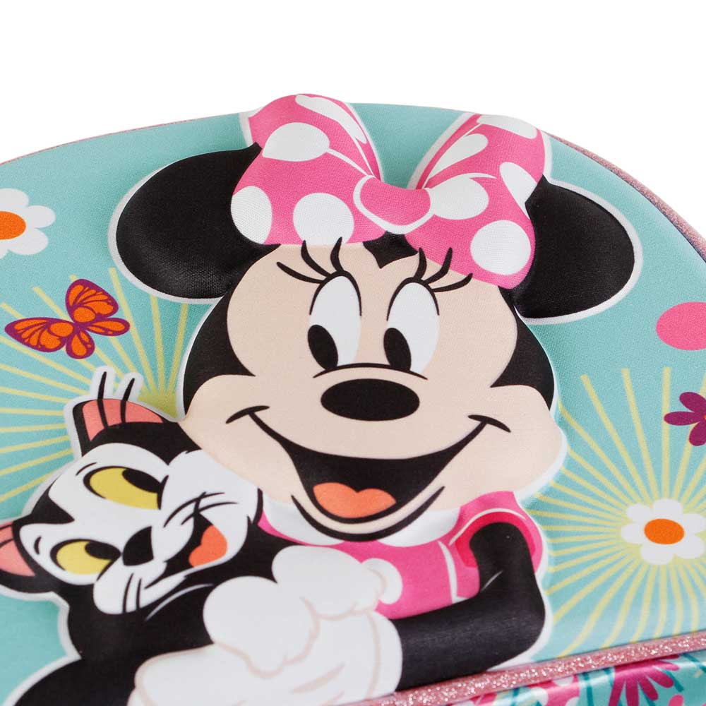 Sac Repas 3D Disney Minnie Mouse « Figaro » – Rose