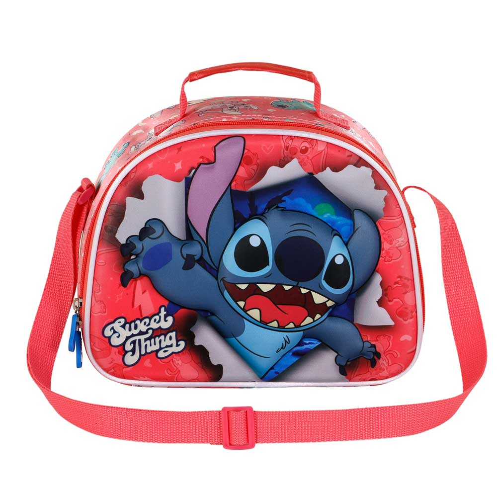 Sac Repas 3D Disney Lilo & Stitch « Thing » – Rose
