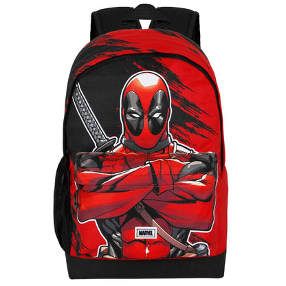 Sac à Dos HS PLUS Marvel « Deadpool Bad » – Rouge