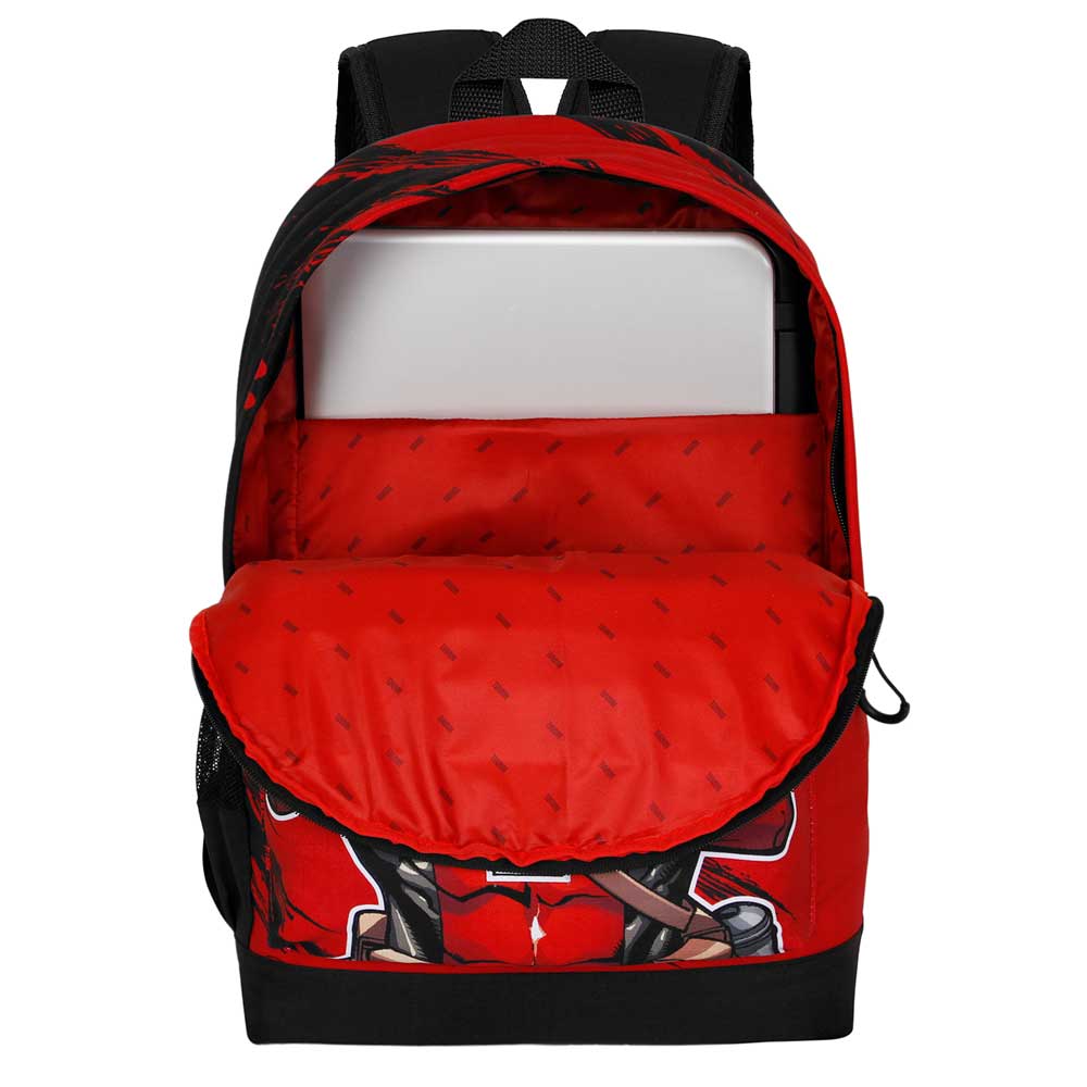 Sac à Dos HS PLUS Marvel « Deadpool Bad » – Rouge