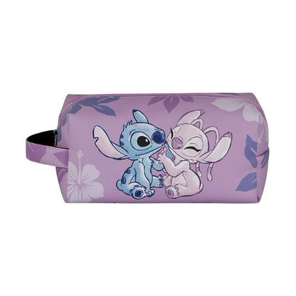 Trousse de Toilette de Voyage Brick PLUS Disney Lilo & Stitch « Stitch & Angel » – Rose