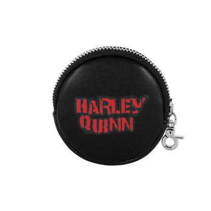 Porte-Monnaie Cookie DC Comics Harley Quinn « Jacket » – Noir