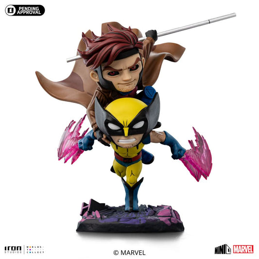 Gambit und Wolverine Figur – X-Men '97 – Mini Co. – Marvel Comics