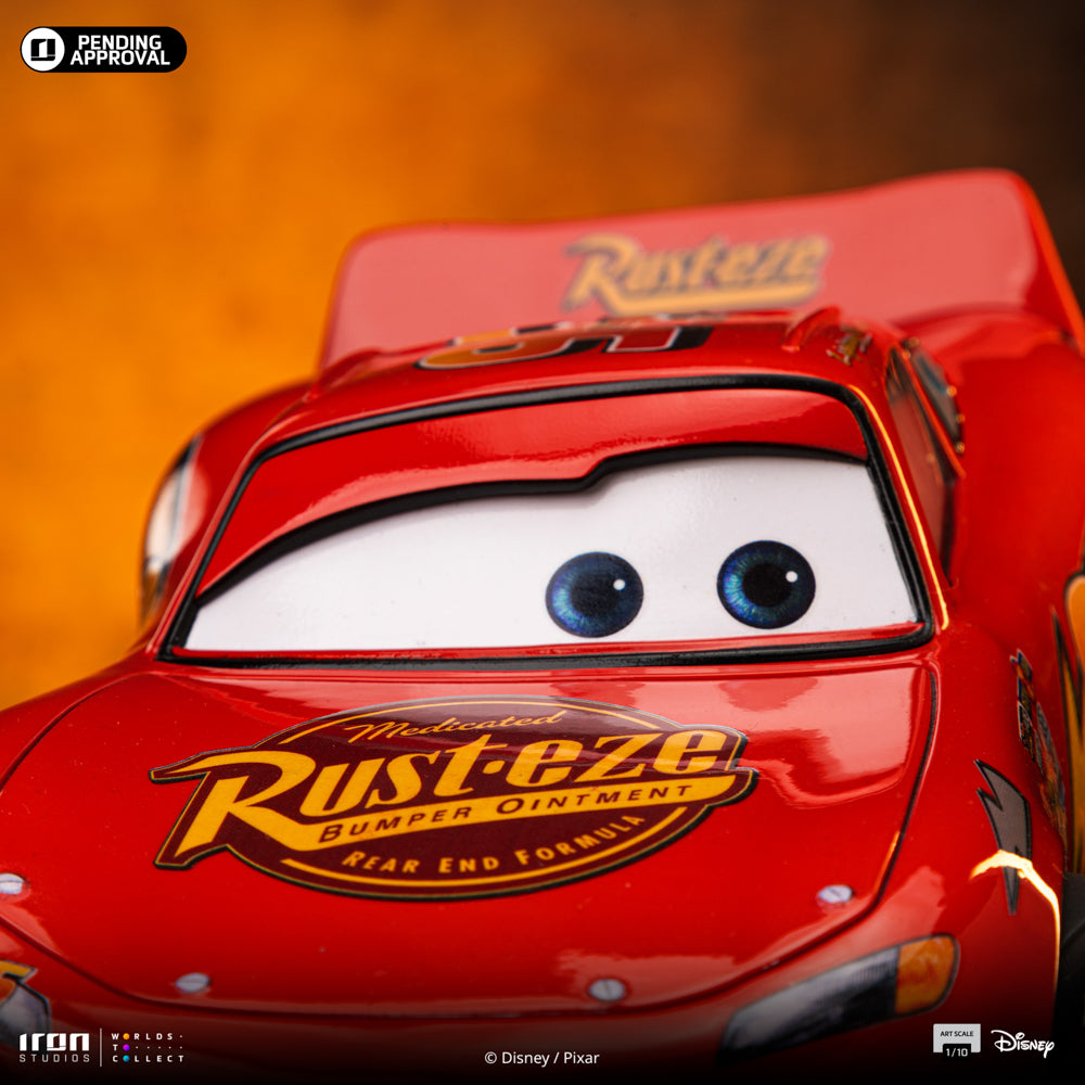 Statue Lightning McQueen - Cars - Art Scale 1/10 - Disney Classics