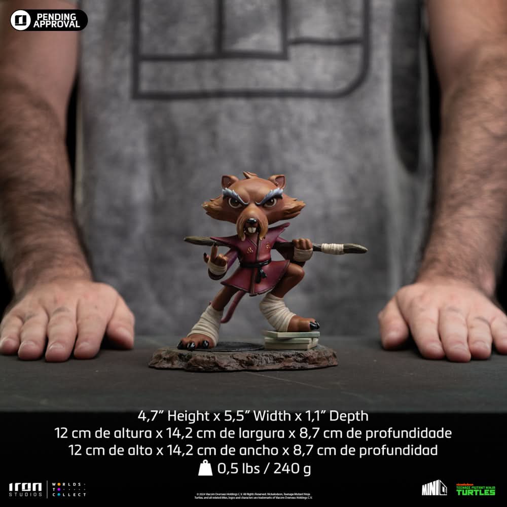 Figurine Master Splinter - TMNT - Mini Co. - Teenage Mutant Ninja Turtles