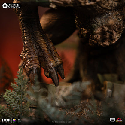 Statue T-Rex Chase - Jurassic Park - Demi Art Scale 1/20