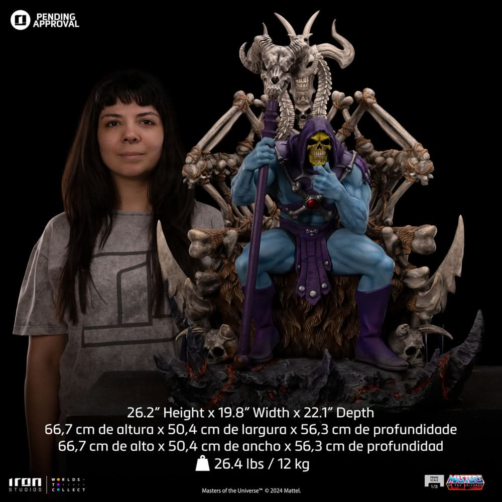 Skeletor-Statue (10. Jahrestag) – Masters of the Universe – Prime Scale 1/3
