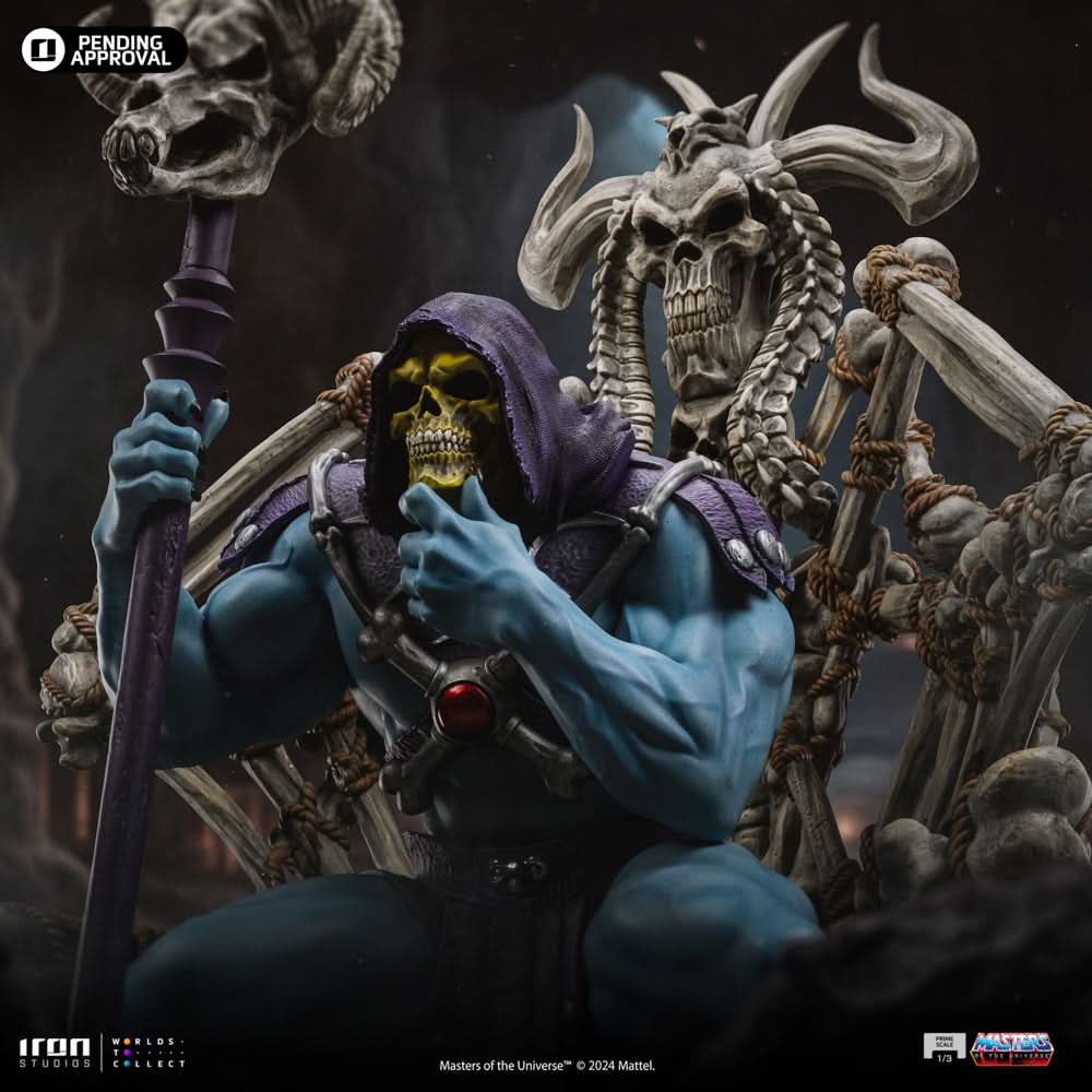 Skeletor-Statue (10. Jahrestag) – Masters of the Universe – Prime Scale 1/3
