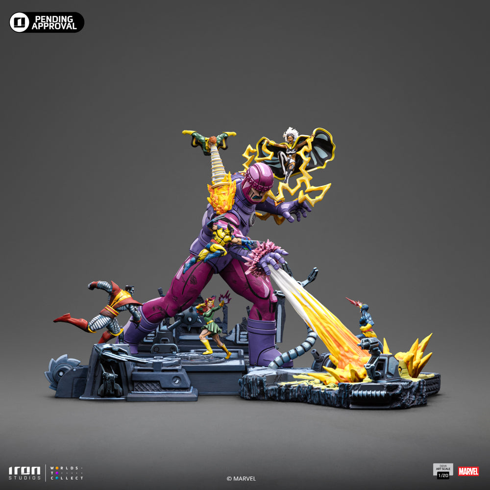 Statue X-Men Danger Room Diorama A (Comics Color Variant) - Demi Art Scale 1/20 - Marvel Comics