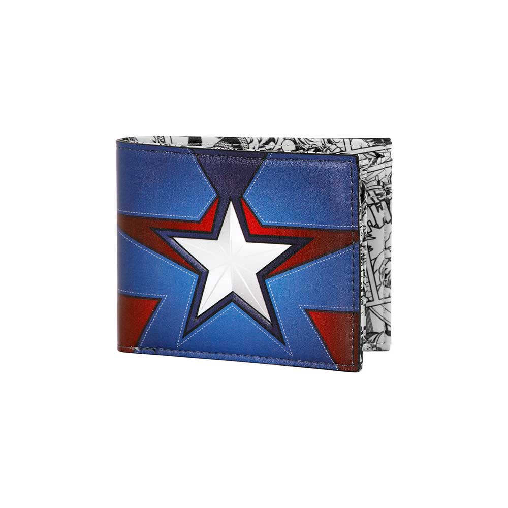 Portefeuille pour Homme Marvel Captain America « Courage »
