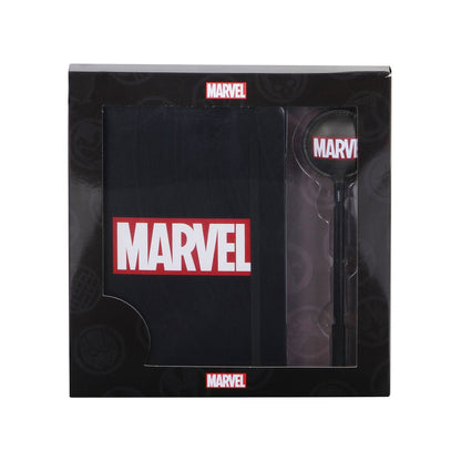 Coffret Journal + Stylo Marvel « Comics »