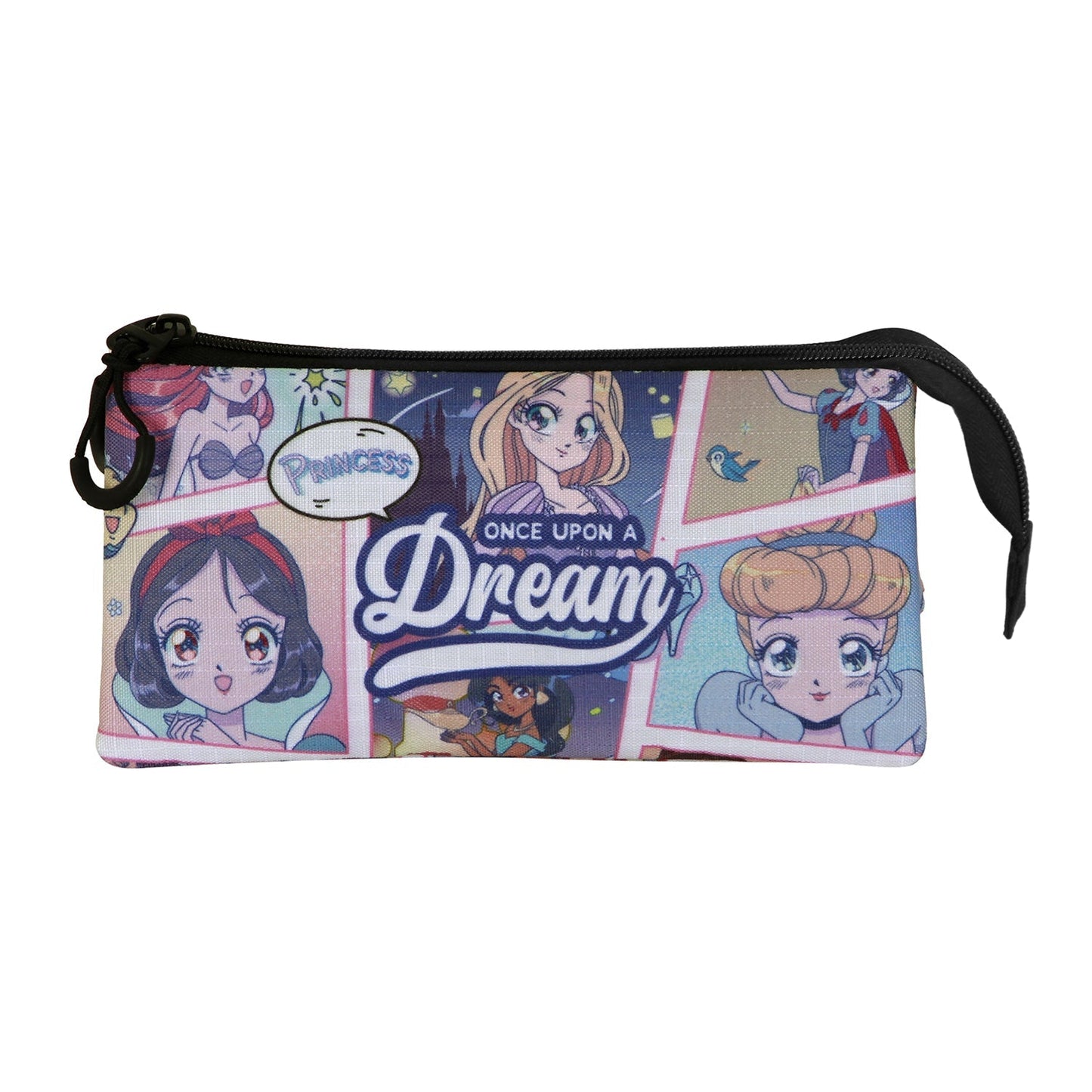 Trousse Triple Disney Princesses « Comic » – Multicolore