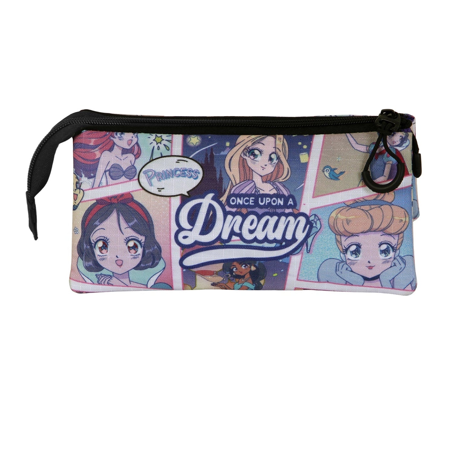 Trousse Triple Disney Princesses « Comic » – Multicolore