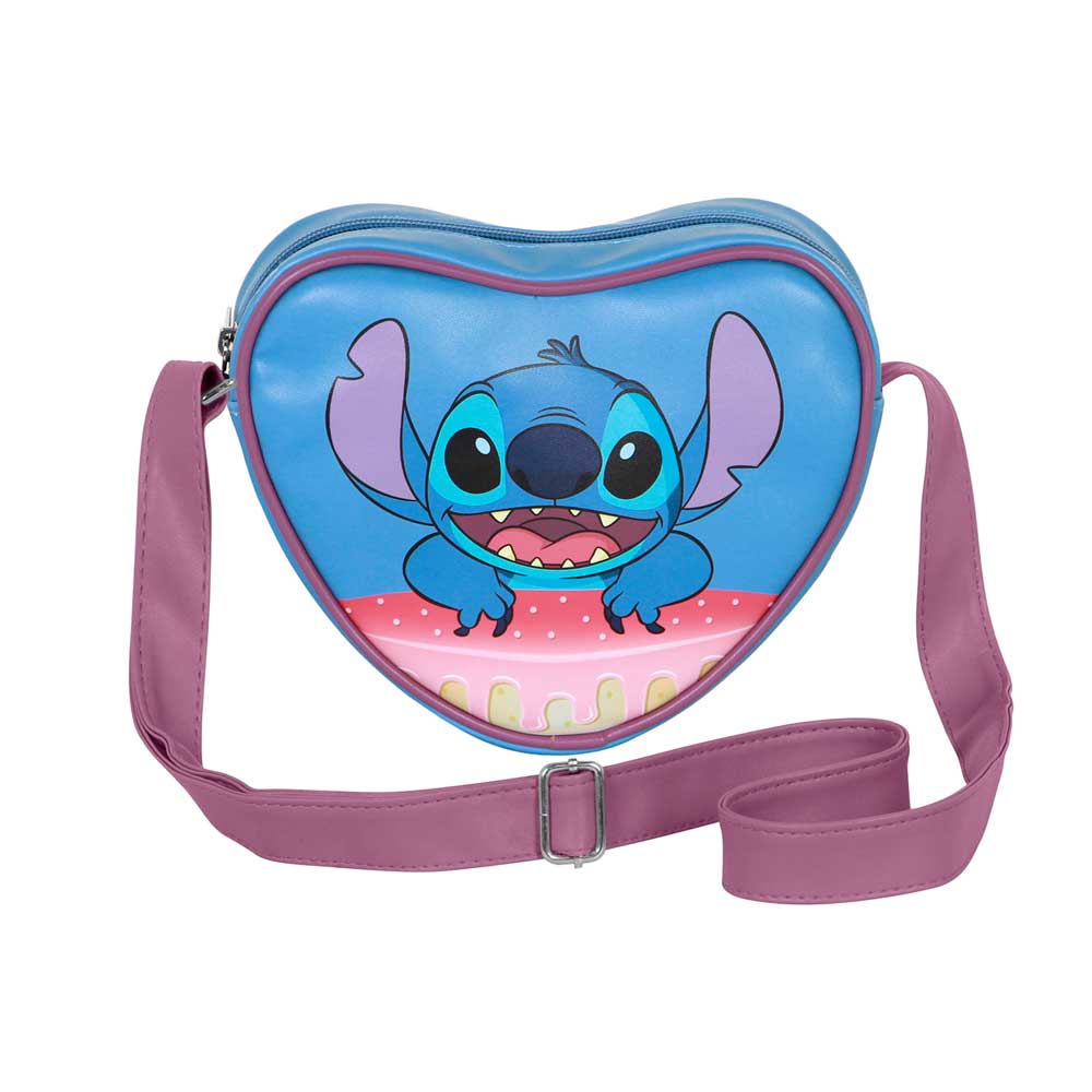 Sac à Bandoulière Coeur Casual Disney Lilo & Stitch « Cake »