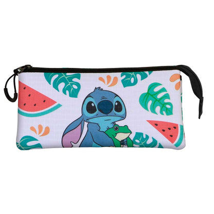 Trousse Triple Disney Lilo & Stitch « Frog » – Multicolore