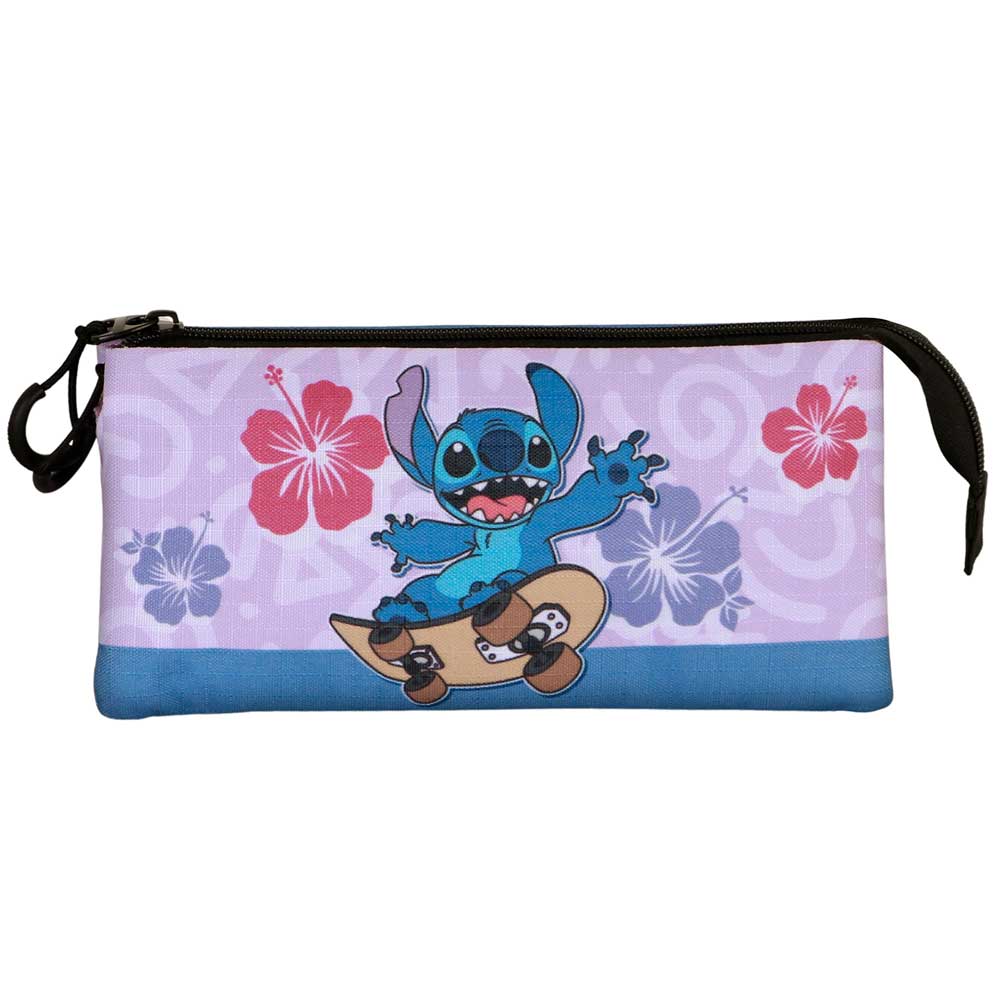 Trousse Triple Disney Lilo & Stitch « Skate »