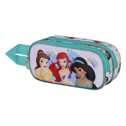 Trousse 3D Double Disney Princesses « Rainbows » – Multicolore