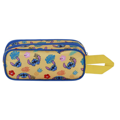 Trousse 3D Double Disney Lilo & Stitch « Ocean » – Bleu