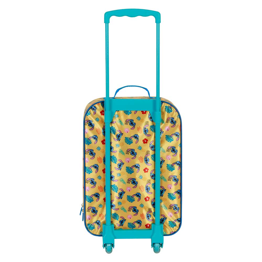 Valise à Roulettes Soft 3D Disney Lilo & Stitch « Ocean »
