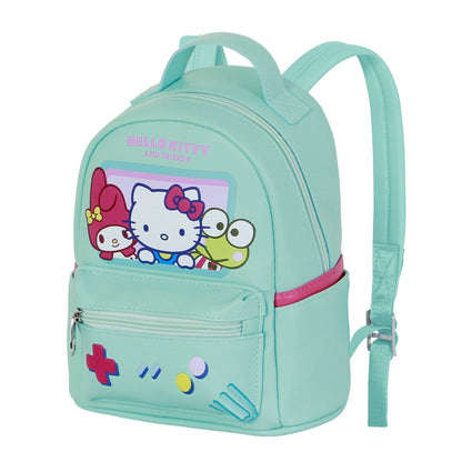 Sac à Dos Heady Petit Hello Kitty « Videogame » – Turquoise
