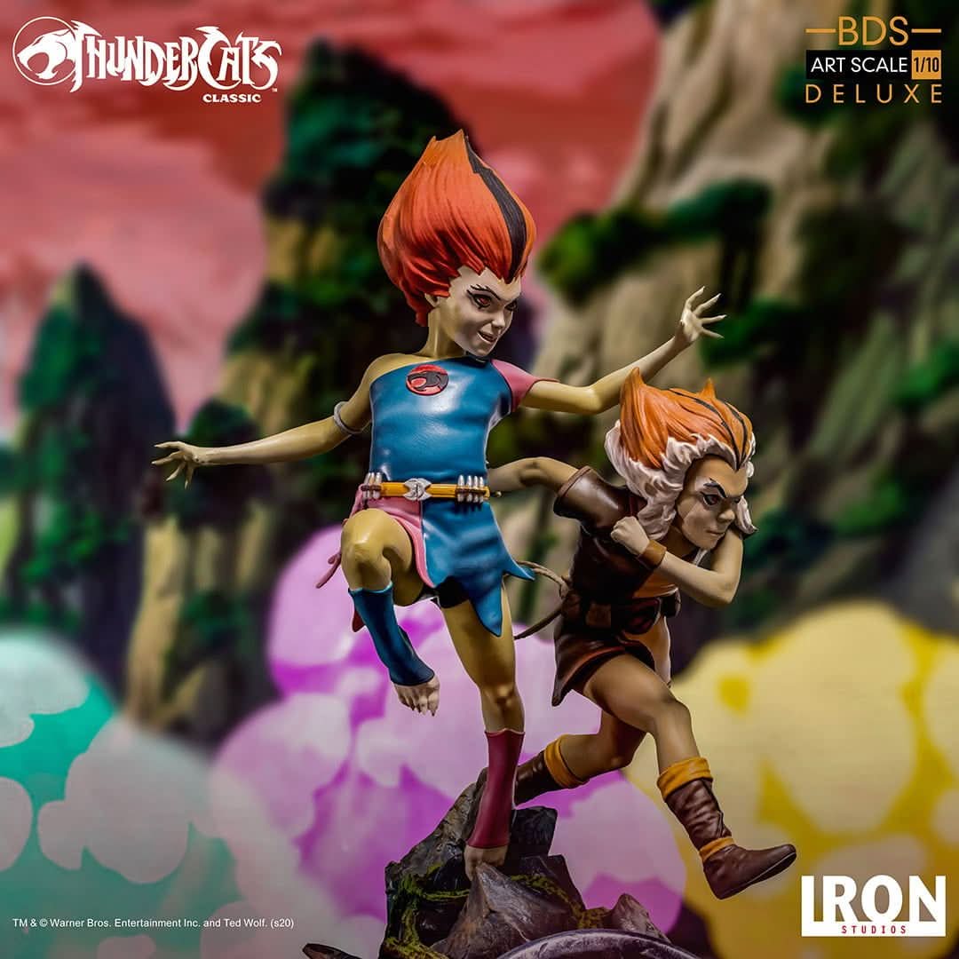 Statue Wilykit & Wilykat - Thundercats - Art Scale 1/10
