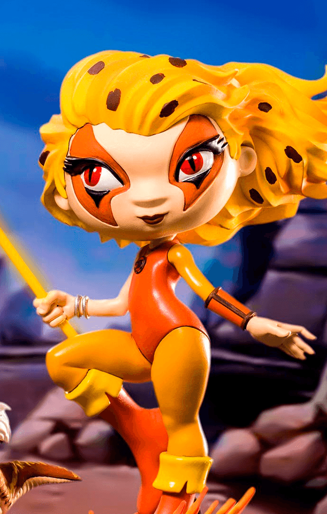 Figurine Cheetara and Snarf - Thundercats - Mini Co.