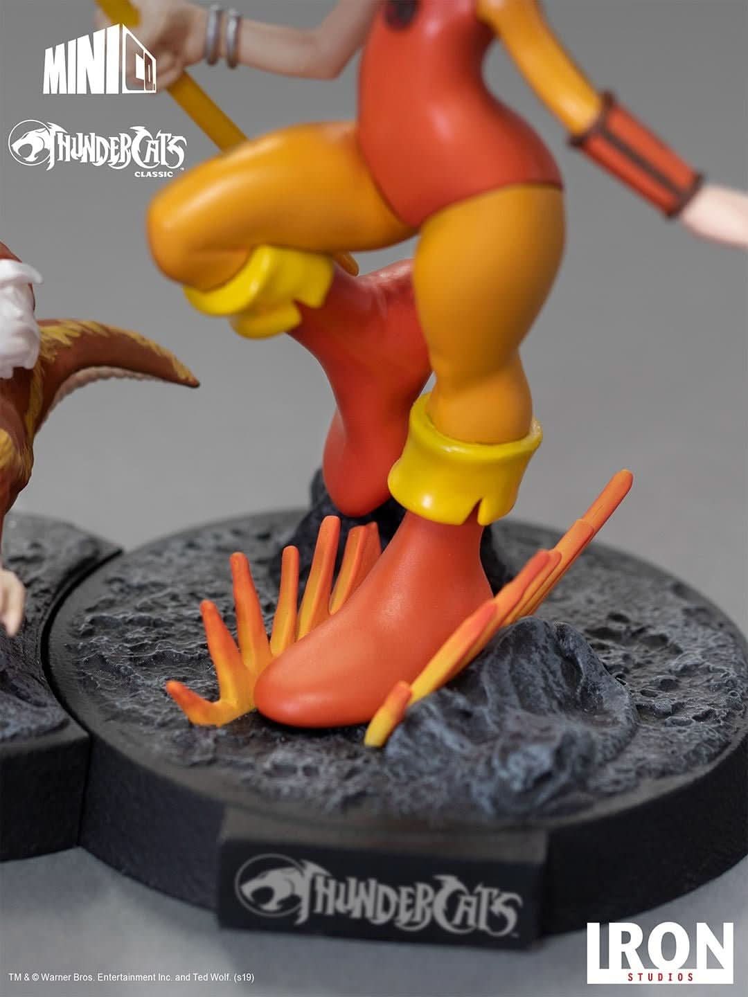 Figurine Cheetara and Snarf - Thundercats - Mini Co.
