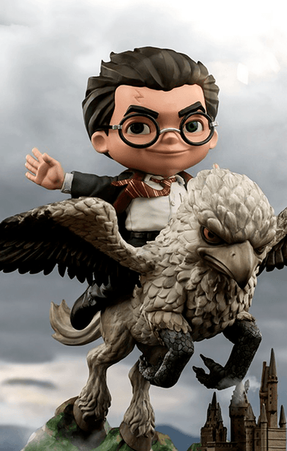 Figurine Harry Potter and Buckbeak - Harry Potter - Mini Co.